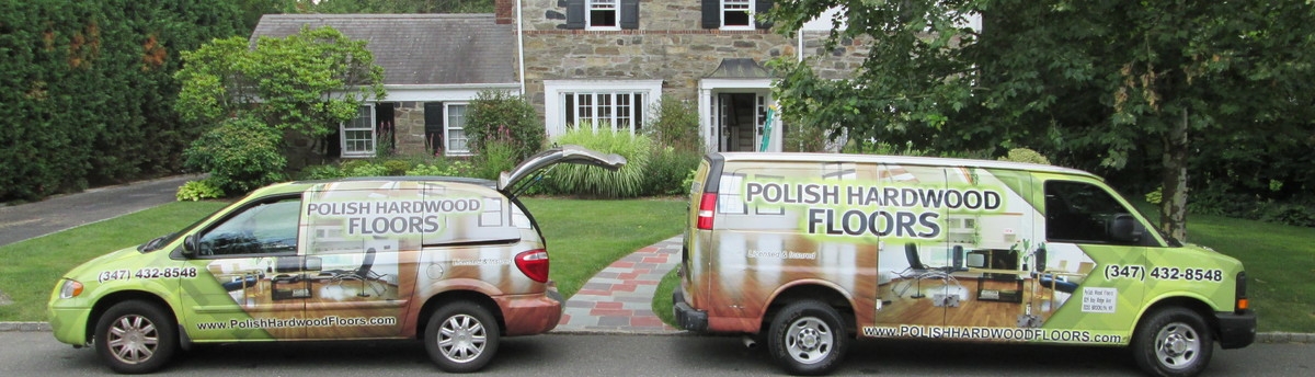 polish hardwood floor vans